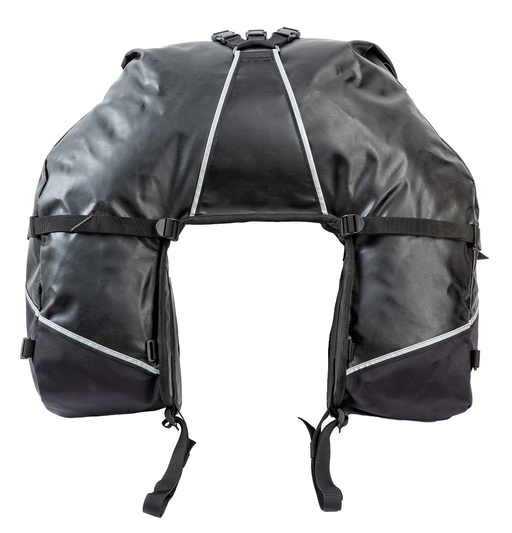 Great Basin Saddlebag 68L - Black - Giant Loop GBSB23-B thumbnail 4