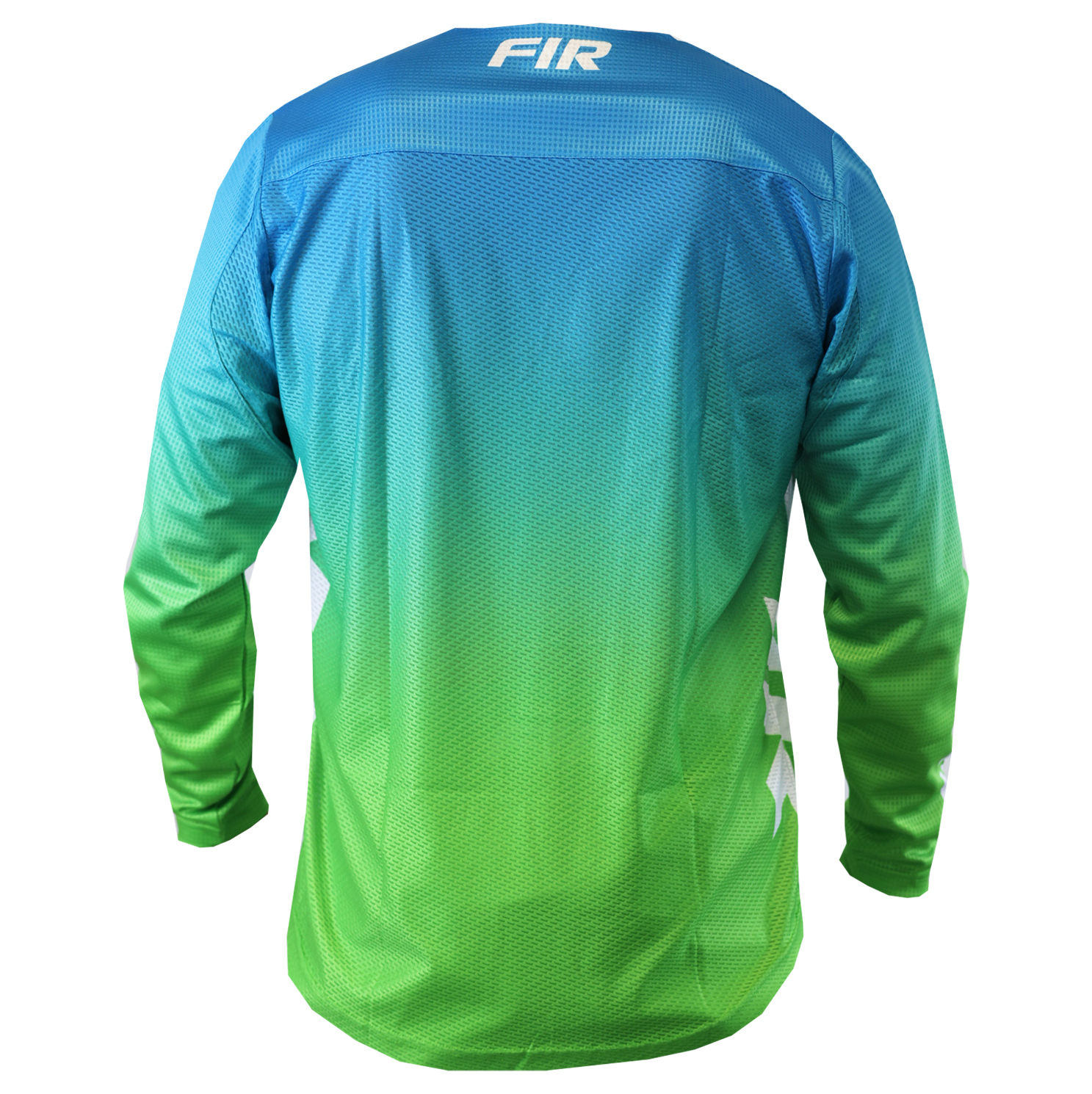 LITE FADE JERSEY GREEN M, MX RACE WEAR, ENDURO GEAR thumbnail 2