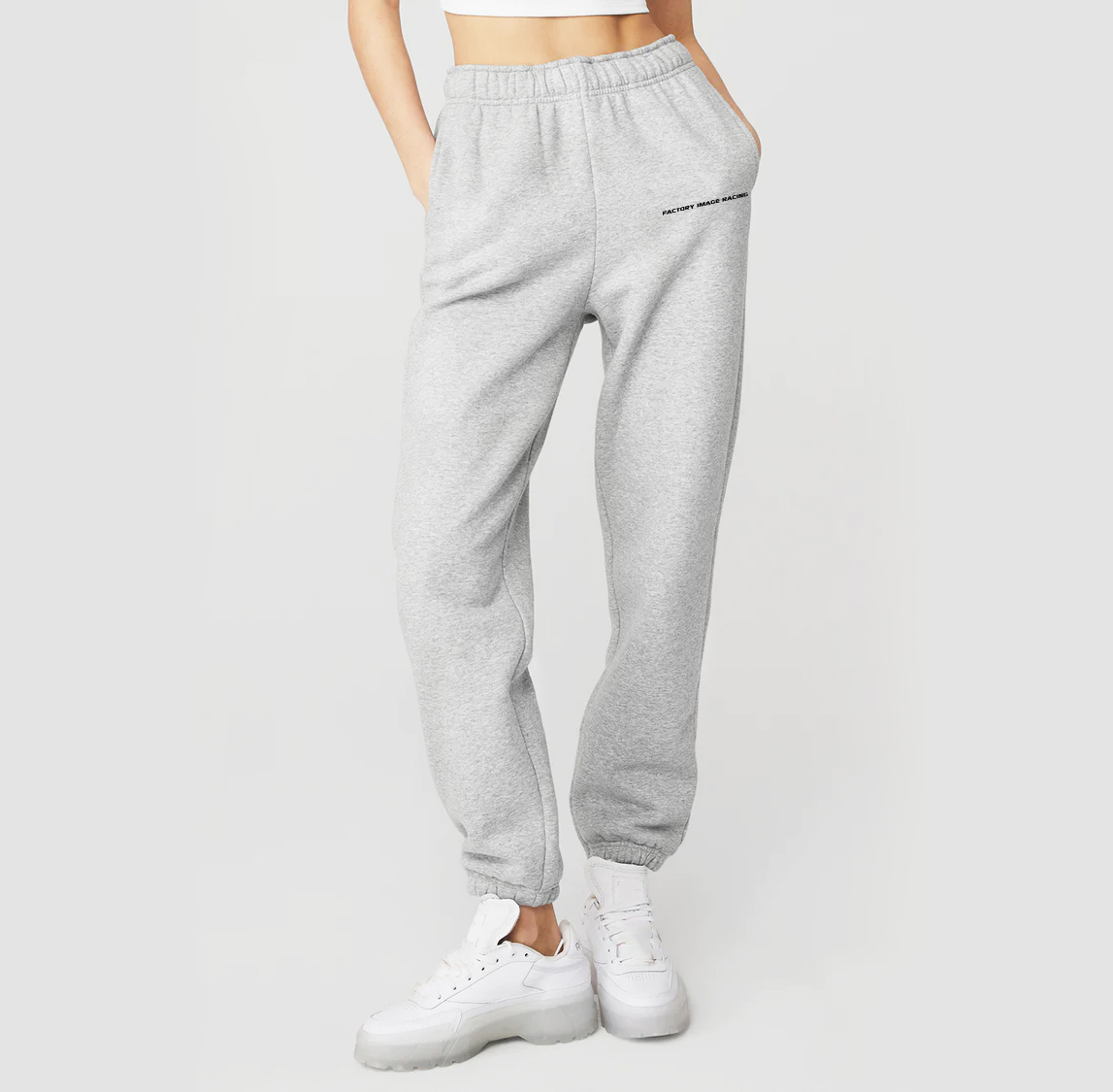 FIR GREY TRACKSUIT BOTTOMS - M thumbnail 2