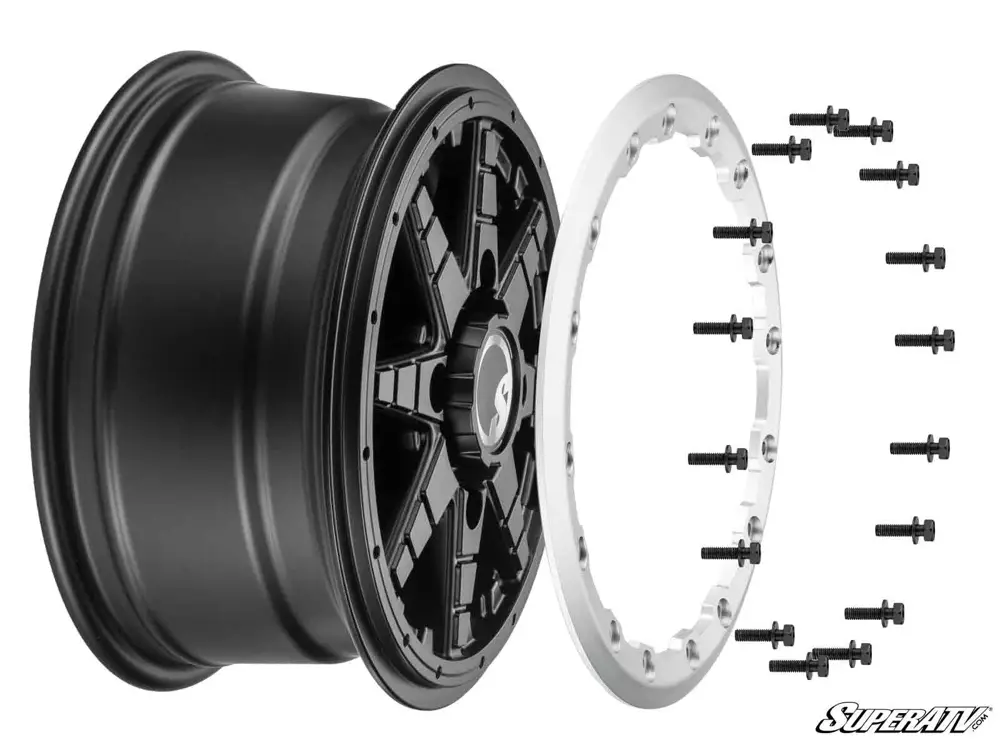 14x7 HEALY BEADLOCK WHEELS, 4/156 (4x156) WHL-156-4-14-7-BL thumbnail 3
