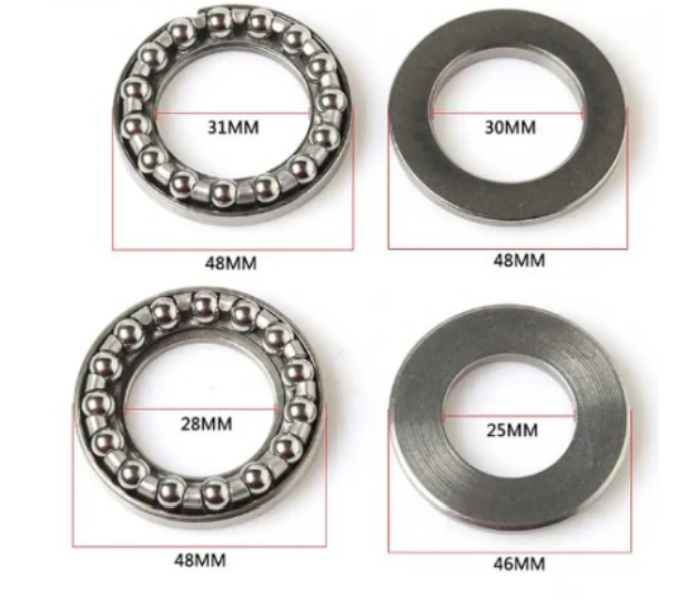 STEERING COLUMN HEAD BEARING KIT 06-23 YAMAHA YB125Z B6E-23412-00 thumbnail 4