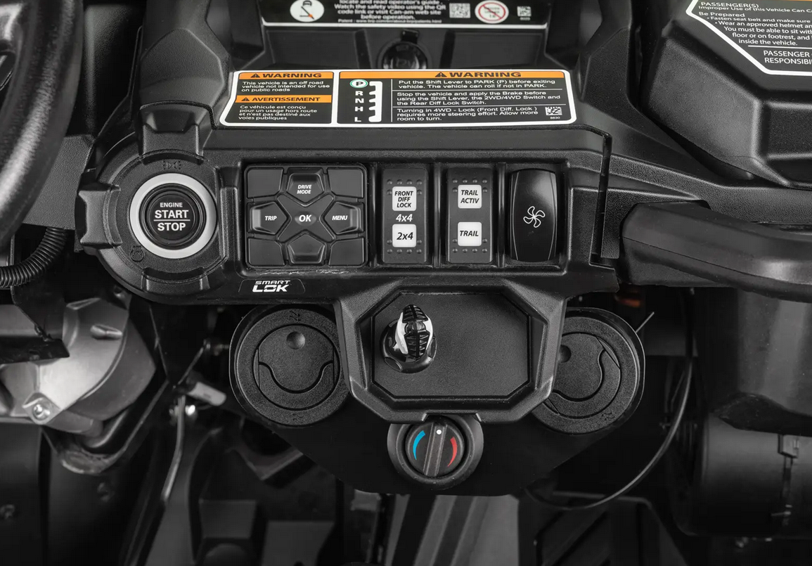CANAM IN DASH CAB HEATER MATRIX BLOWER, SUPER ATV HTR-CA-T-ID thumbnail 3