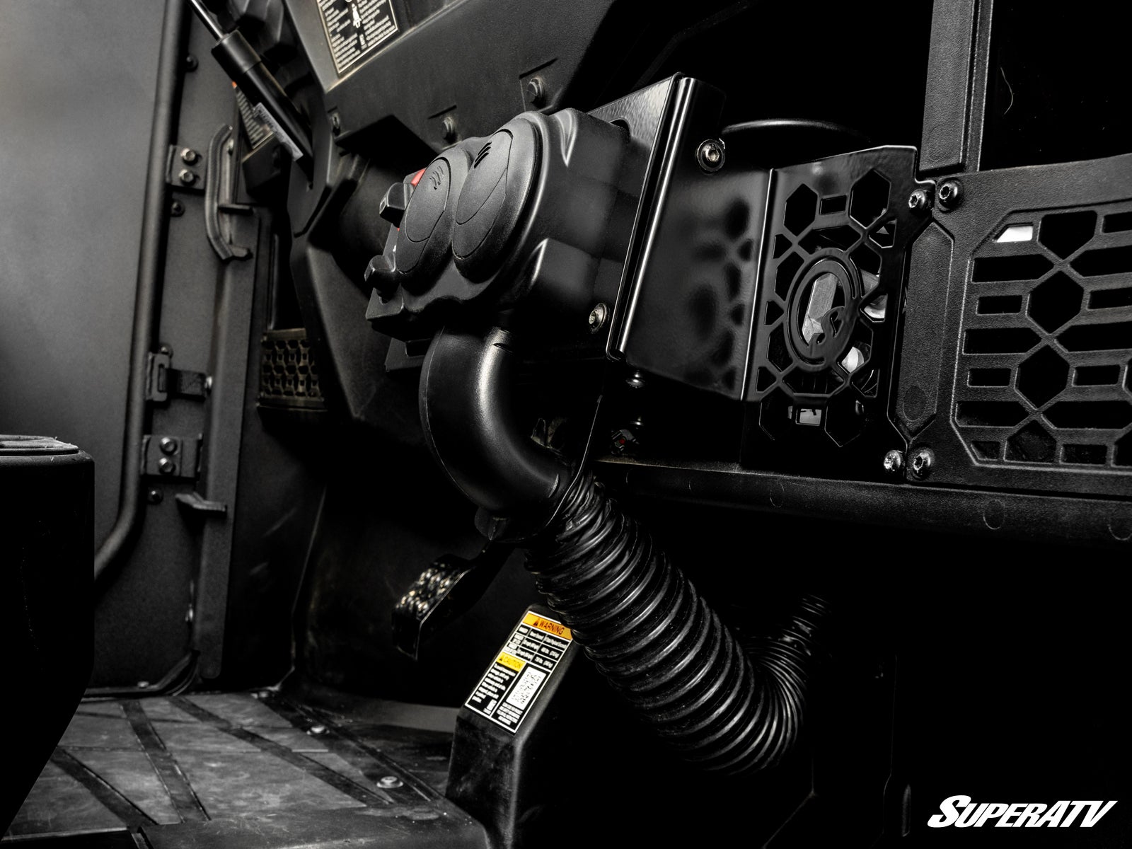 POLARIS RANGER 570 SP UNDER DASH CAB HEATER MATRIX BLOWER, SUPER ATV HTR-P-RAN570SP-M thumbnail 2