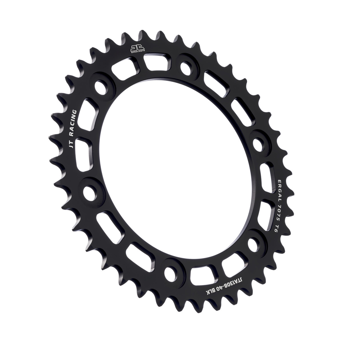 REAR SPROCKET ALLOY JTA1308.40 BLACK, CHAIN CONVERSION 520, HONDA ROAD JTR1308 image 1