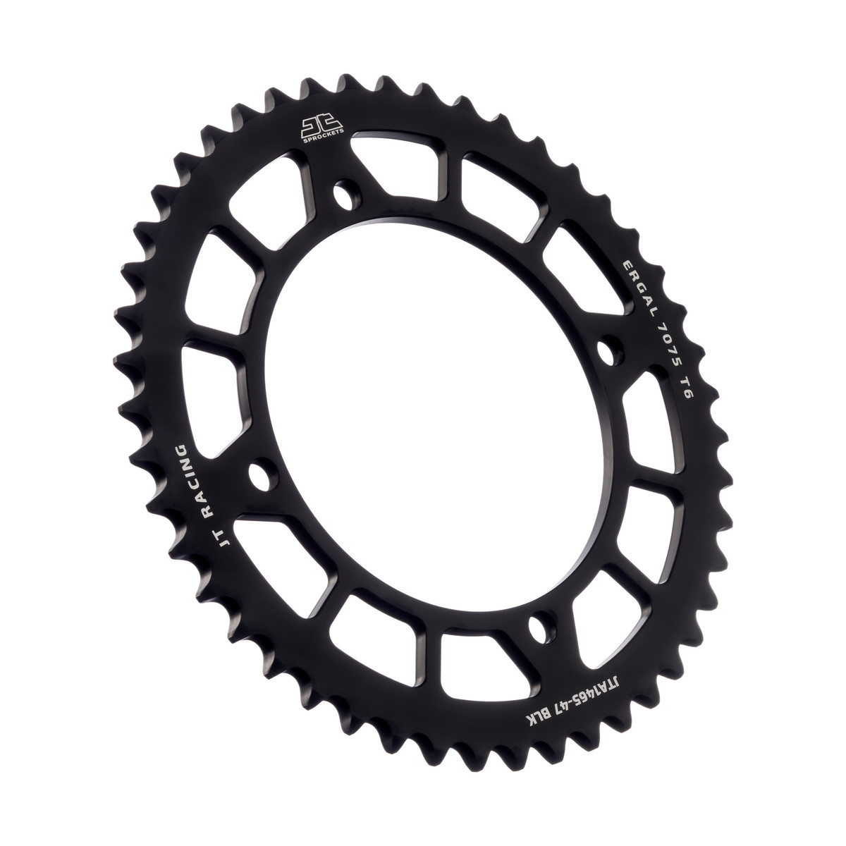 REAR SPROCKET ALLOY Black, JTA1465.47 7075-T6 Aluminium image 1