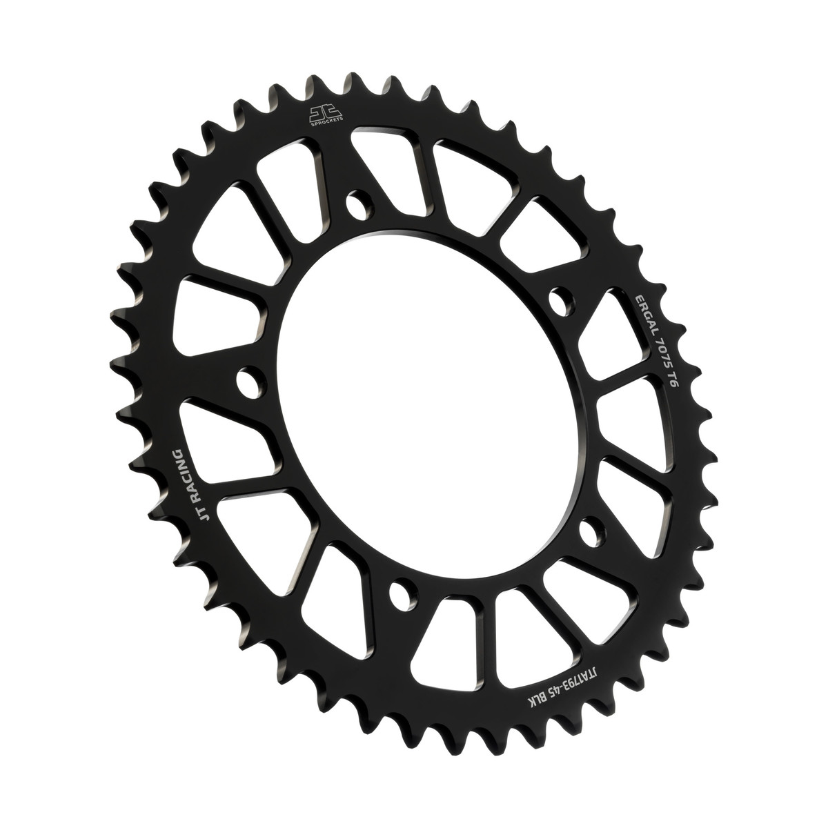REAR SPROCKET ALLOY JTA1793.45BLK, JT RACELITE 7075 T6, CHAIN CONVERSION 520 image 1