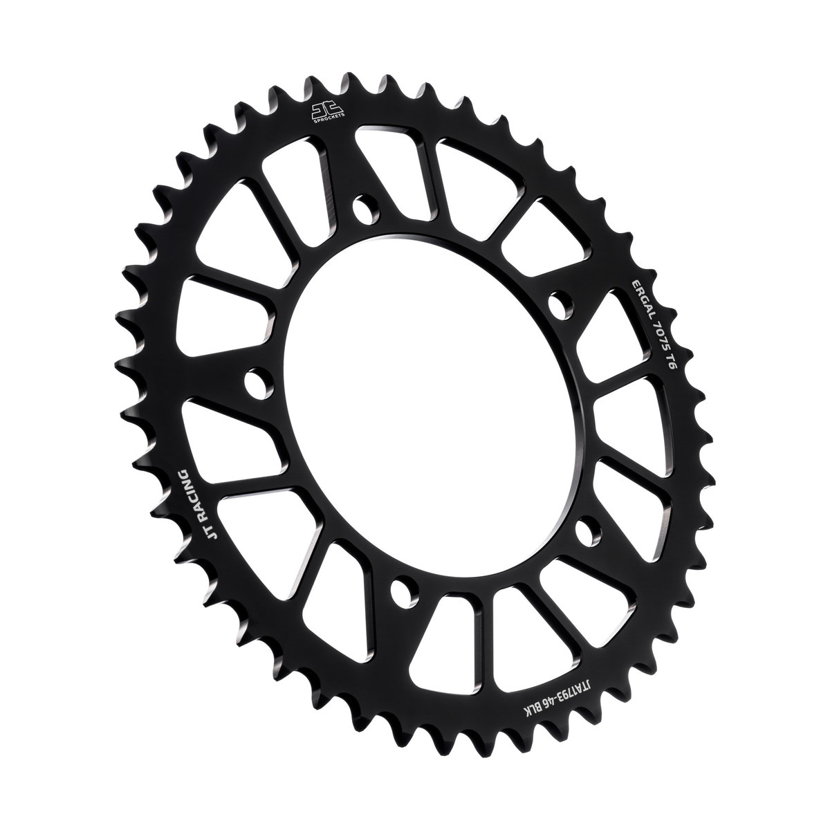 REAR SPROCKET ALLOY JTA1793.46BLK, JT RACELITE 7075 T6, CHAIN CONVERSION 520 image 1