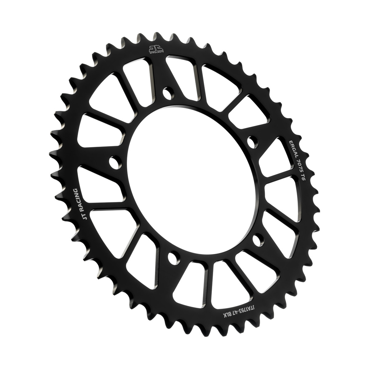 REAR SPROCKET ALLOY JTA1793.47BLK, JT RACELITE 7075 T6, CHAIN CONVERSION 520 image 1