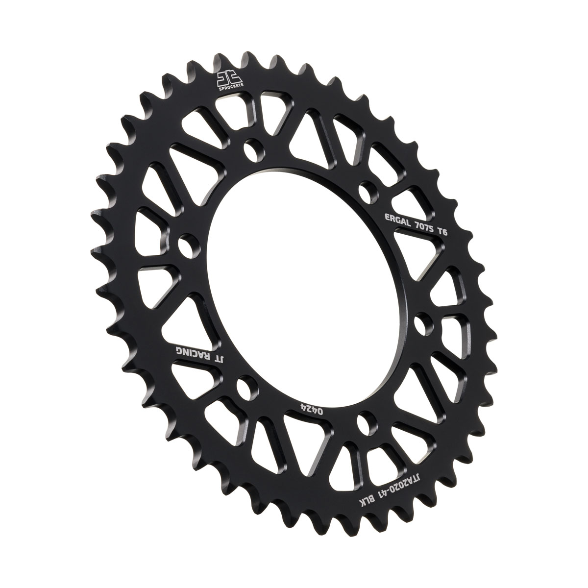 REAR SPROCKET JTA2020.41BLK ALUMINIUM BLACK ROAD image 1