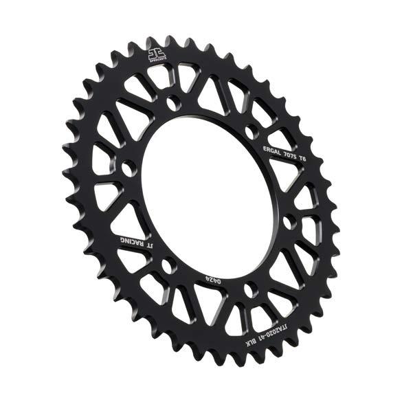 REAR SPROCKET JTA2020.41BLK ALUMINIUM BLACK ROAD thumbnail 2