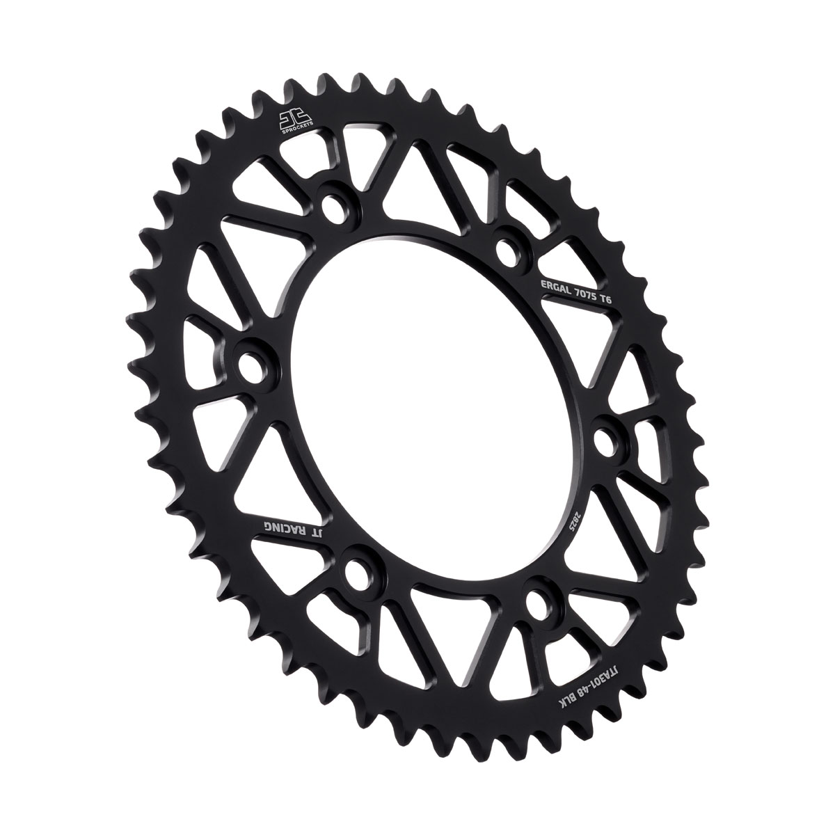 REAR SPROCKET ALLOY BLACK RACELITE JTA301.48BLK image 1