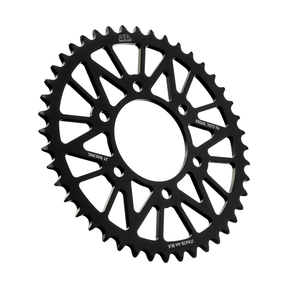 REAR SPROCKET JTA478.44BLK ALLOY, CHAIN 520 (7075-T6 Aluminium) image 1