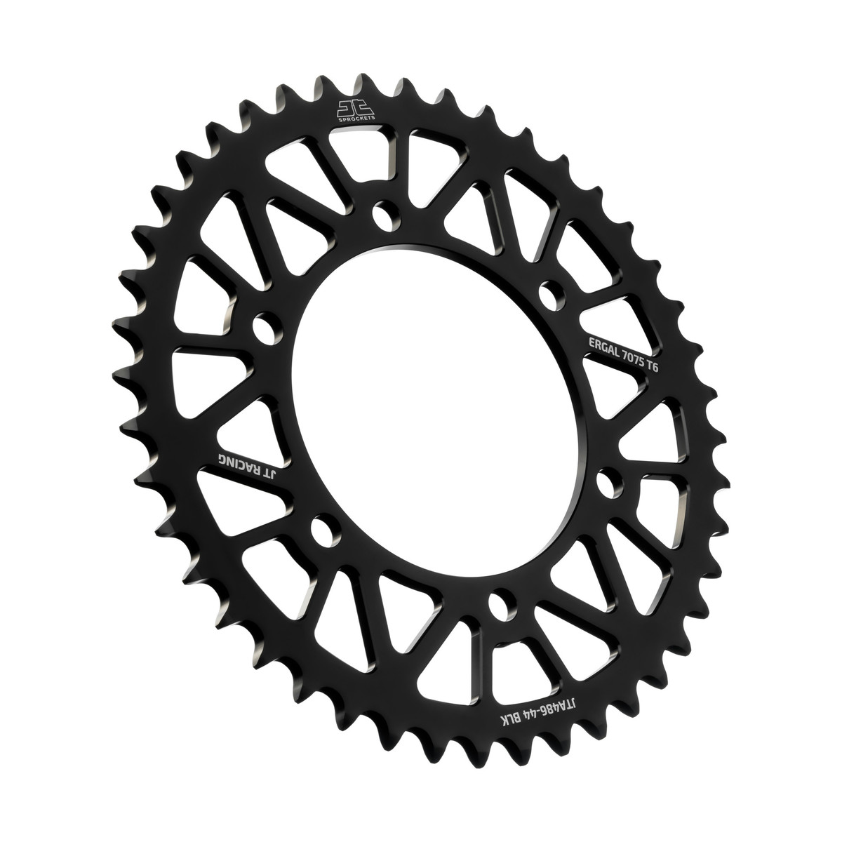 REAR SPROCKET ALLOY JTA486.44BLK, HONDA ROAD JT image 1
