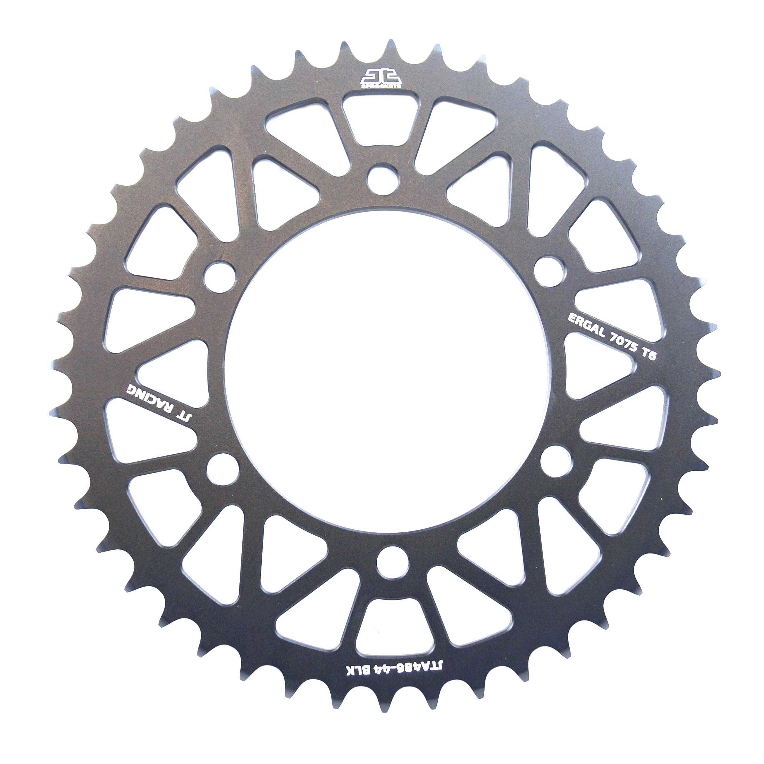 REAR SPROCKET ALLOY JTA486.44BLK, HONDA ROAD JT thumbnail 2