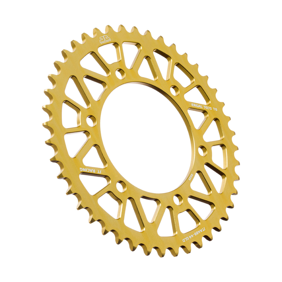 REAR SPROCKET ALLOY JTA486.44GLD, HONDA ROAD JT image 1