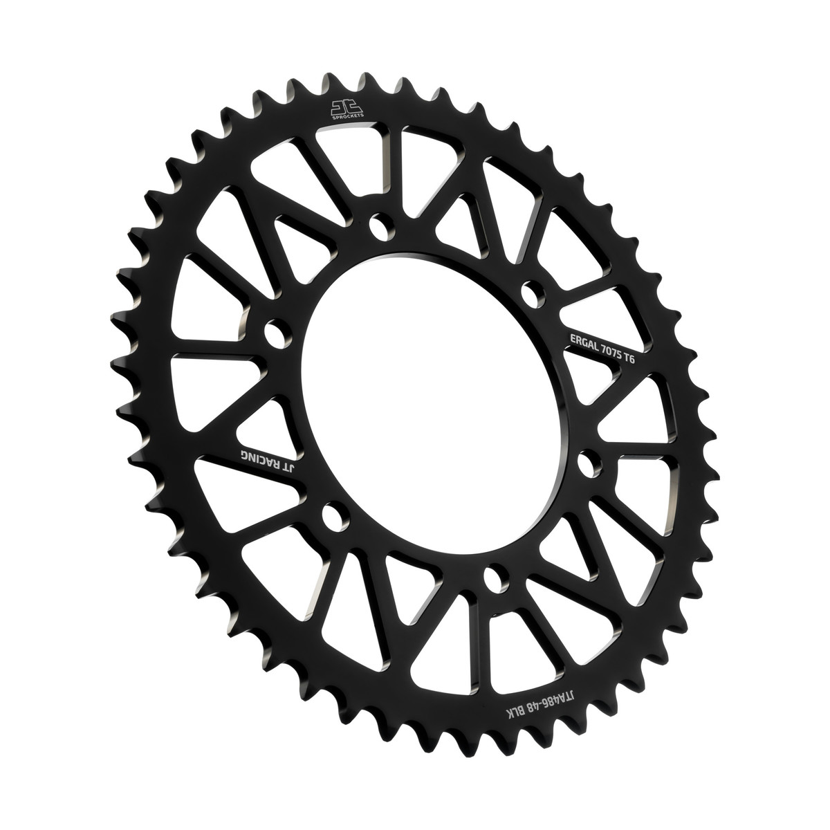 REAR SPROCKET ALLOY JTA486.48BLK, HONDA ROAD JT image 1