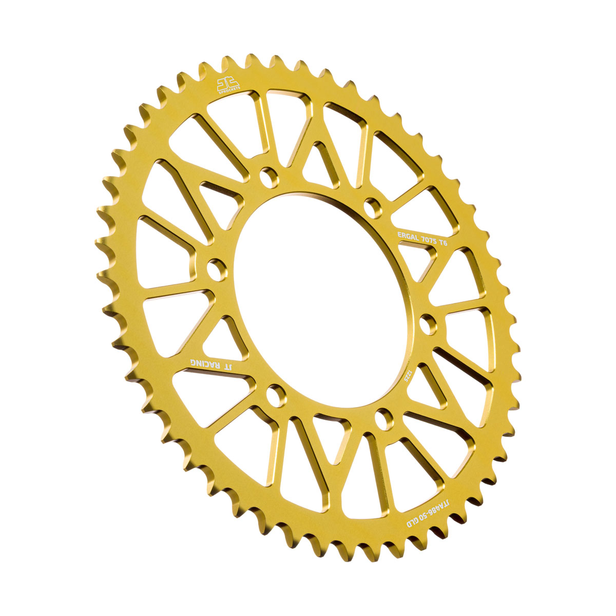 REAR SPROCKET ALLOY JTA486.50GLD, HONDA ROAD JT image 1