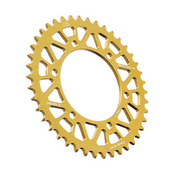 REAR SPROCKET ALLOY JTA486.43GLD, HONDA ROAD JT thumbnail 2