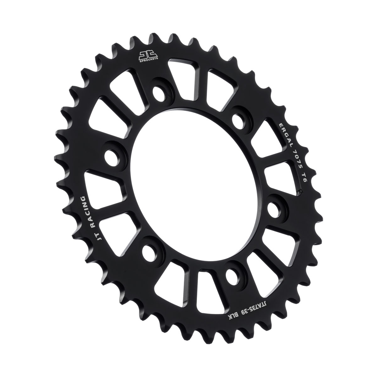 REAR SPROCKET ALLOY BLACK 735, JTA735.39BLK image 1