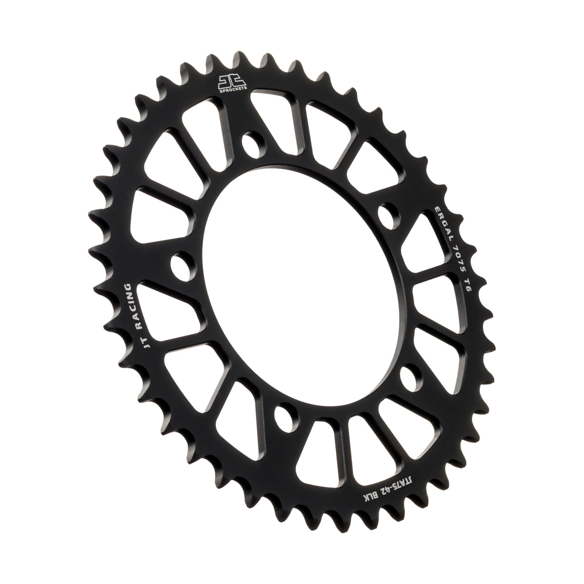 REAR SPROCKET ALLOY BLACK JTA75.42, BMW 520 Chain Conversion image 1