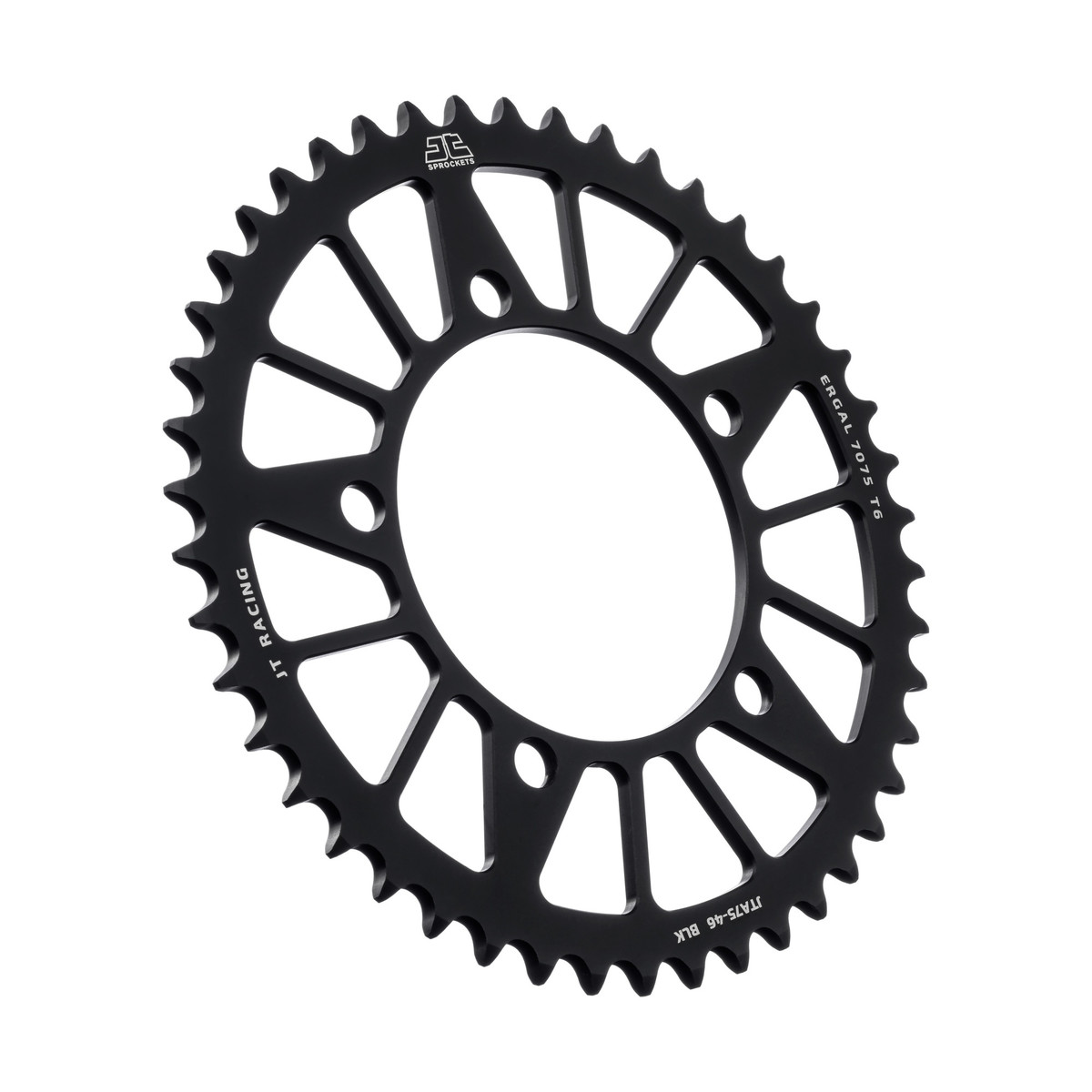 REAR SPROCKET ALLOY JTA75.46BLK, BMW 520 Chain Conversion image 1