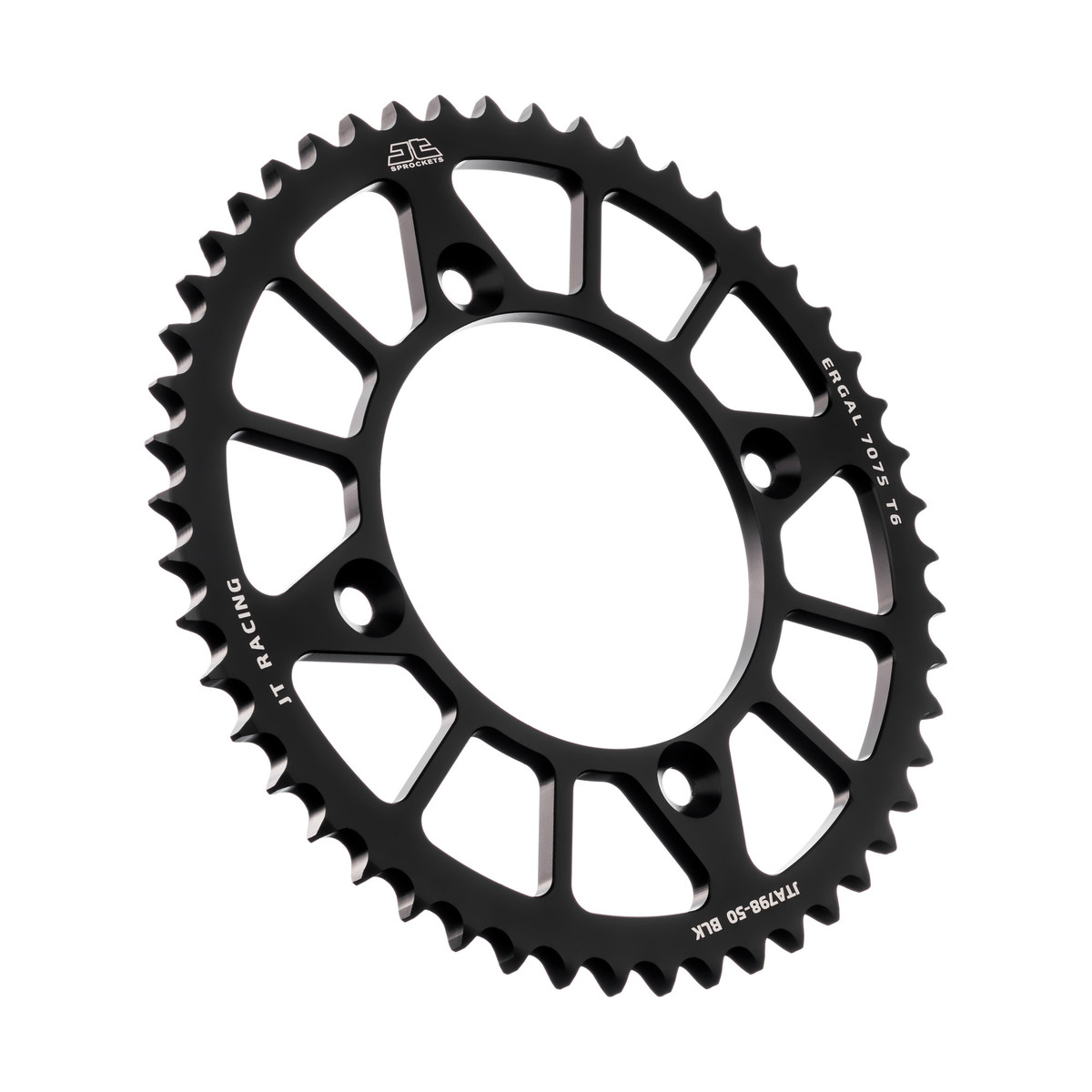REAR SPROCKET ALLOY BLACK 798, JTA798.50BLK 7075-T6 Aluminium image 1