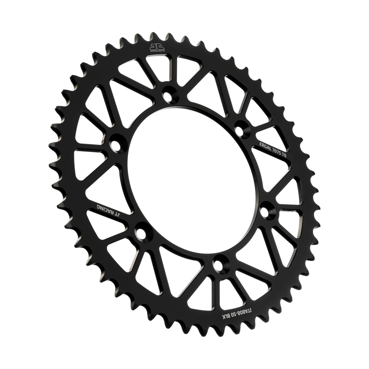 REAR SPROCKET ALLOY BLACK 808, JTA808.50BLK image 1