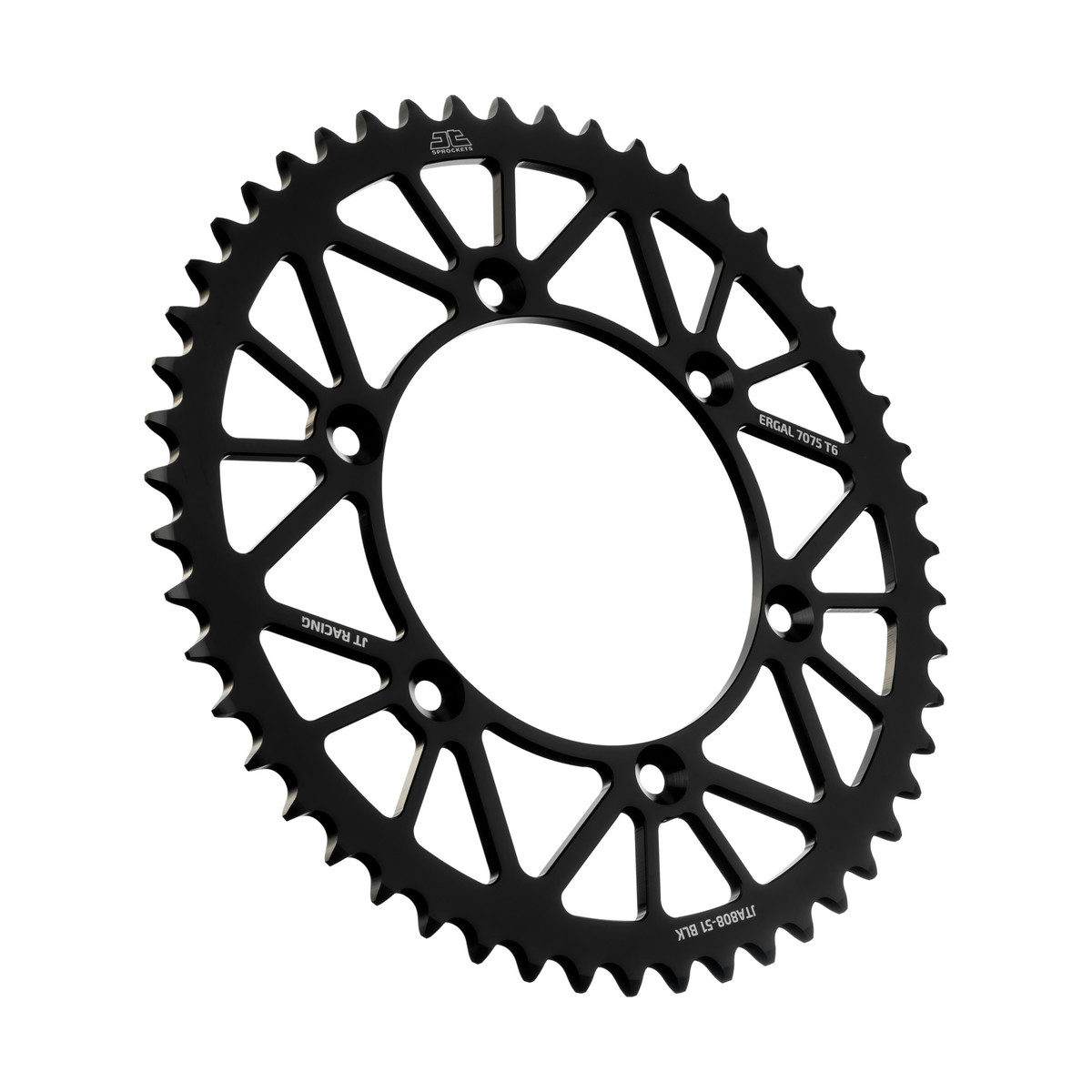 REAR SPROCKET ALLOY BLACK 808, JTA808.51BLK image 1