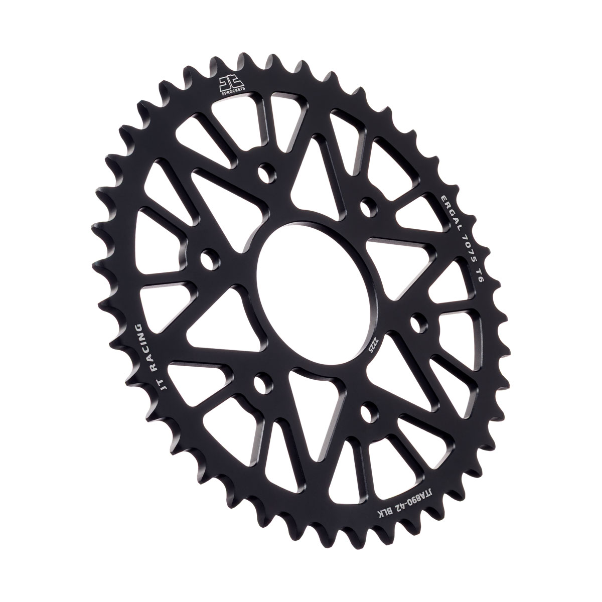 REAR SPROCKET JTA890.42BLK JT ALUMINUM BLACK 520 image 1