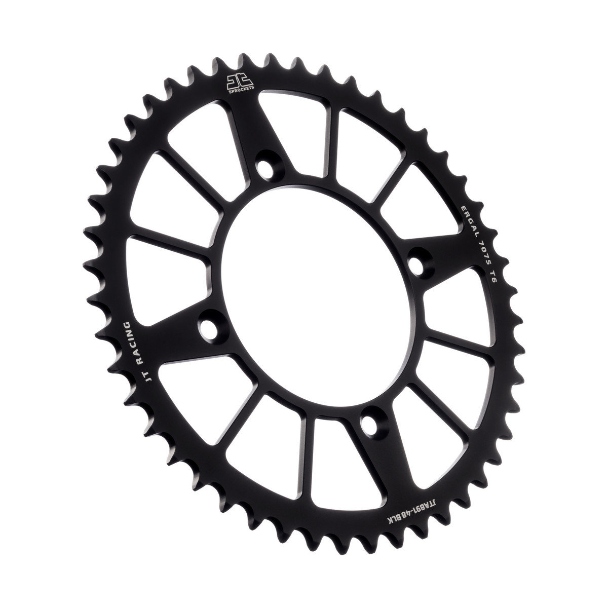 REAR SPROCKET JTA891.48BLK BLACK, ROAD KTM ALLOY image 1
