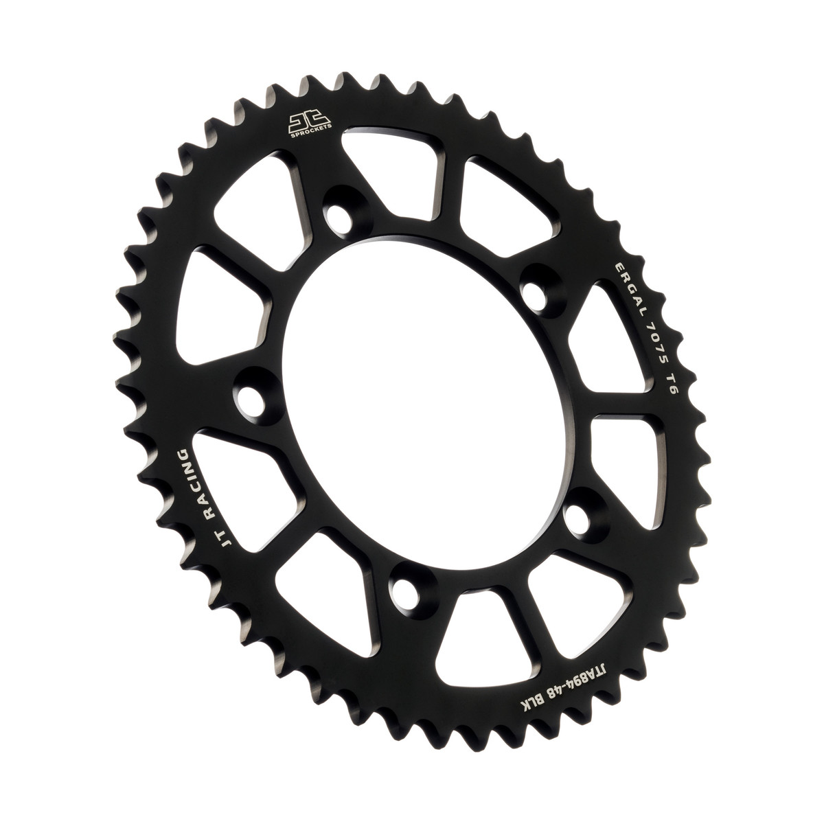 REAR SPROCKET ALLOY BLACK JT, JTA894.48BLK 7075-T6 Aluminium image 1