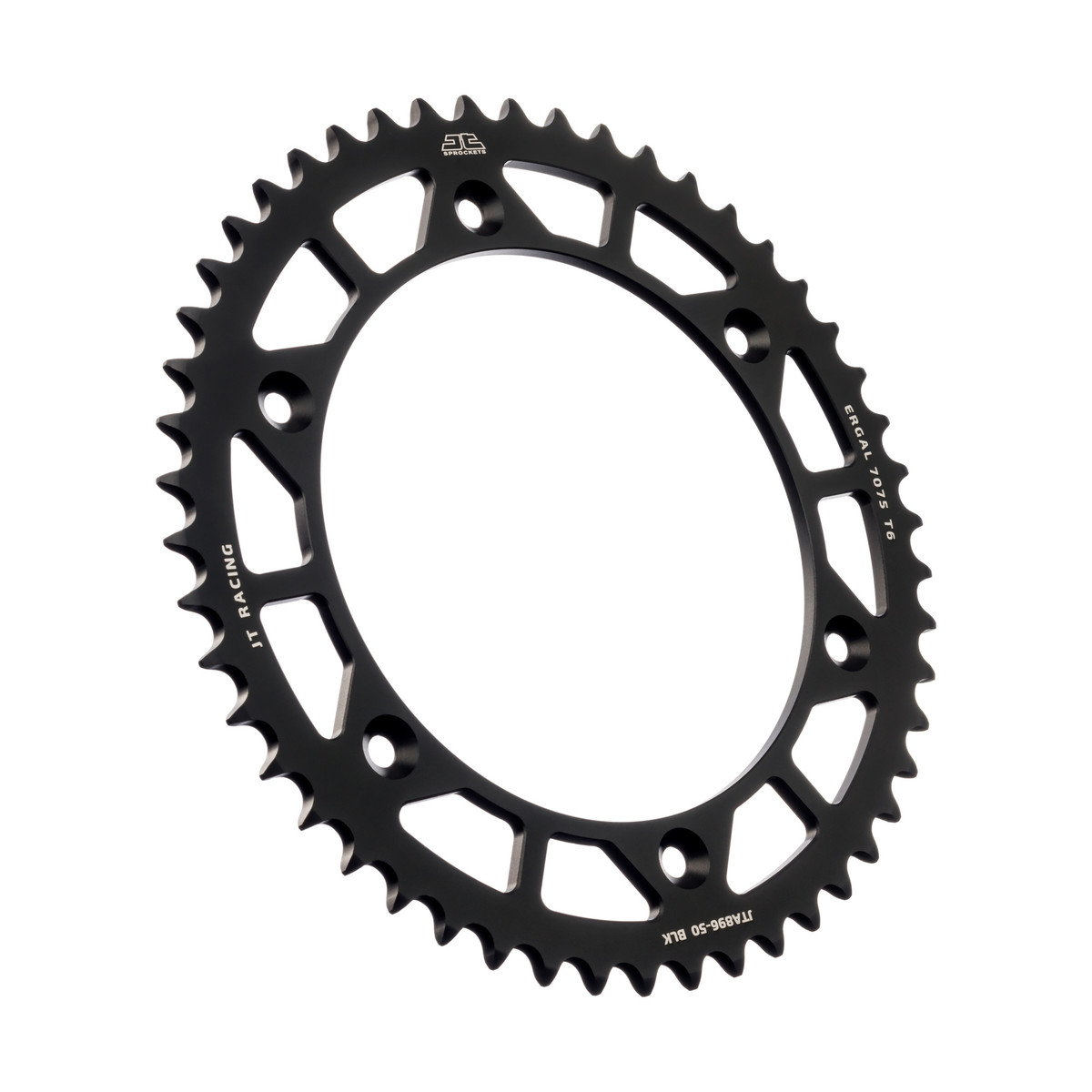 REAR SPROCKET ALLOY BLACK, JTA896.50BLK JT 7075-T6 Aluminium image 1