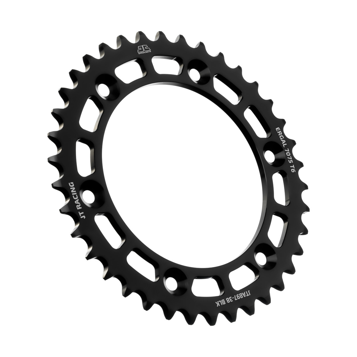 REAR SPROCKET ALLOY BLACK, JTA897.38BLK image 1