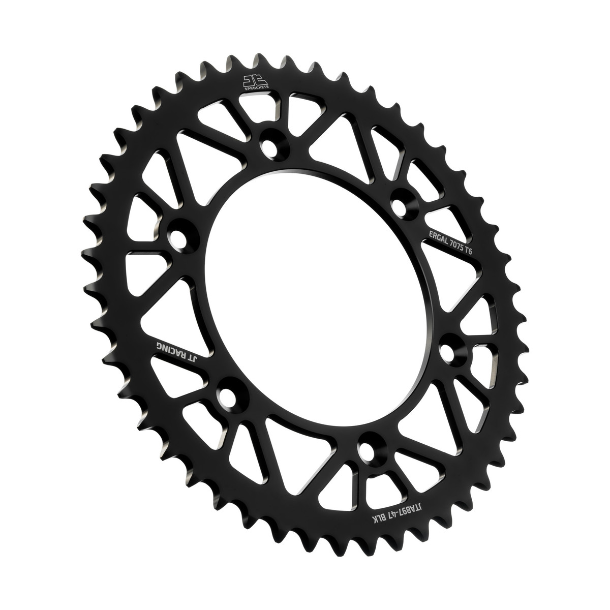 REAR SPROCKET ALLOY BLACK, JTA897.47BLK image 1