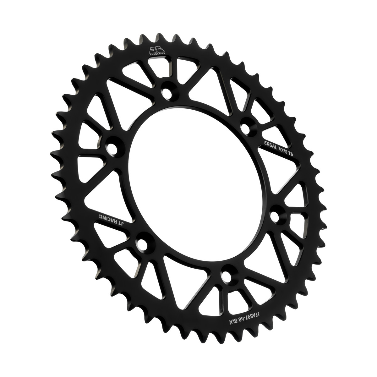 REAR SPROCKET ALLOY BLACK, JTA897.48BLK image 1