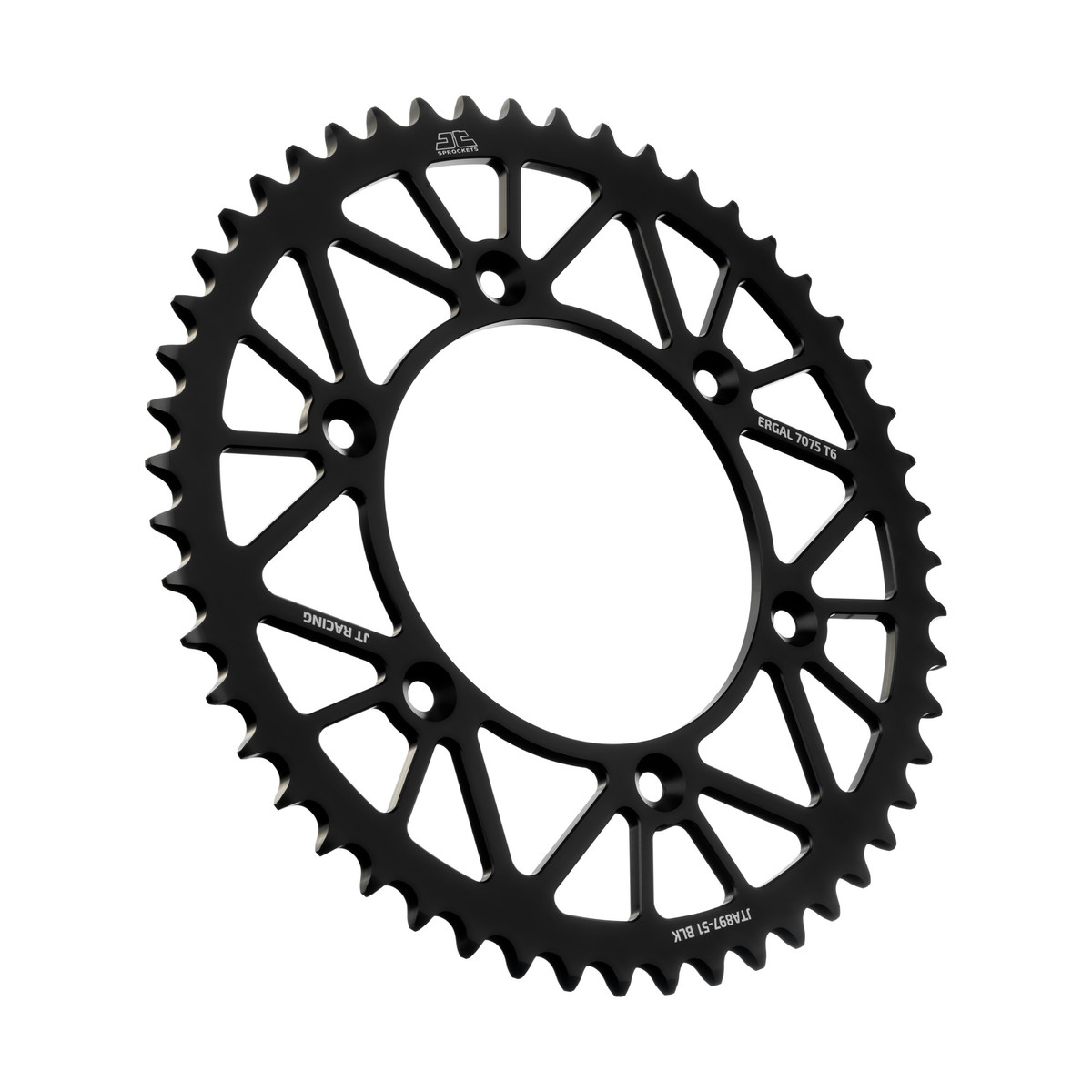 REAR SPROCKET ALLOY BLACK, JTA897.51BLK image 1