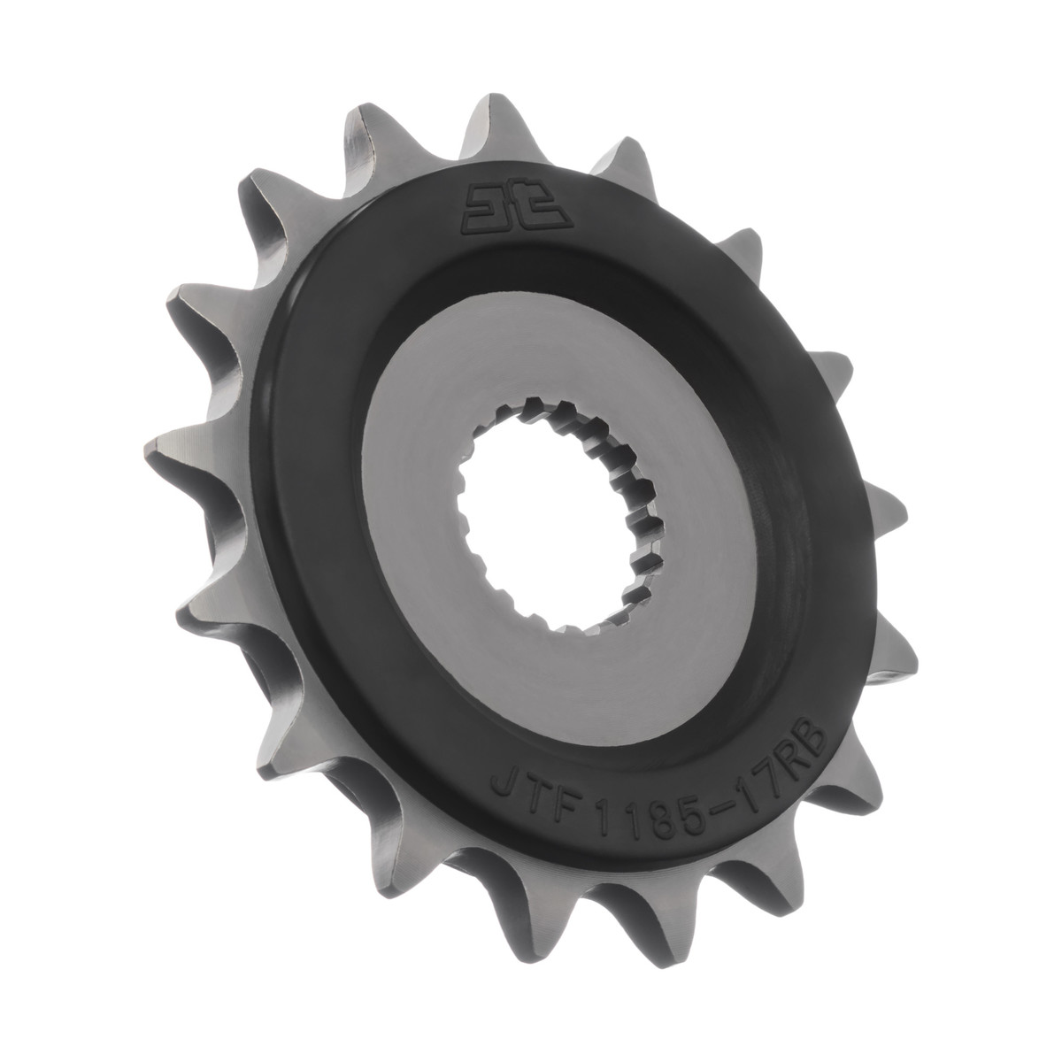 FRONT SPROCKET JTF1185.17RB, RUBBER CUSHOINED image 1