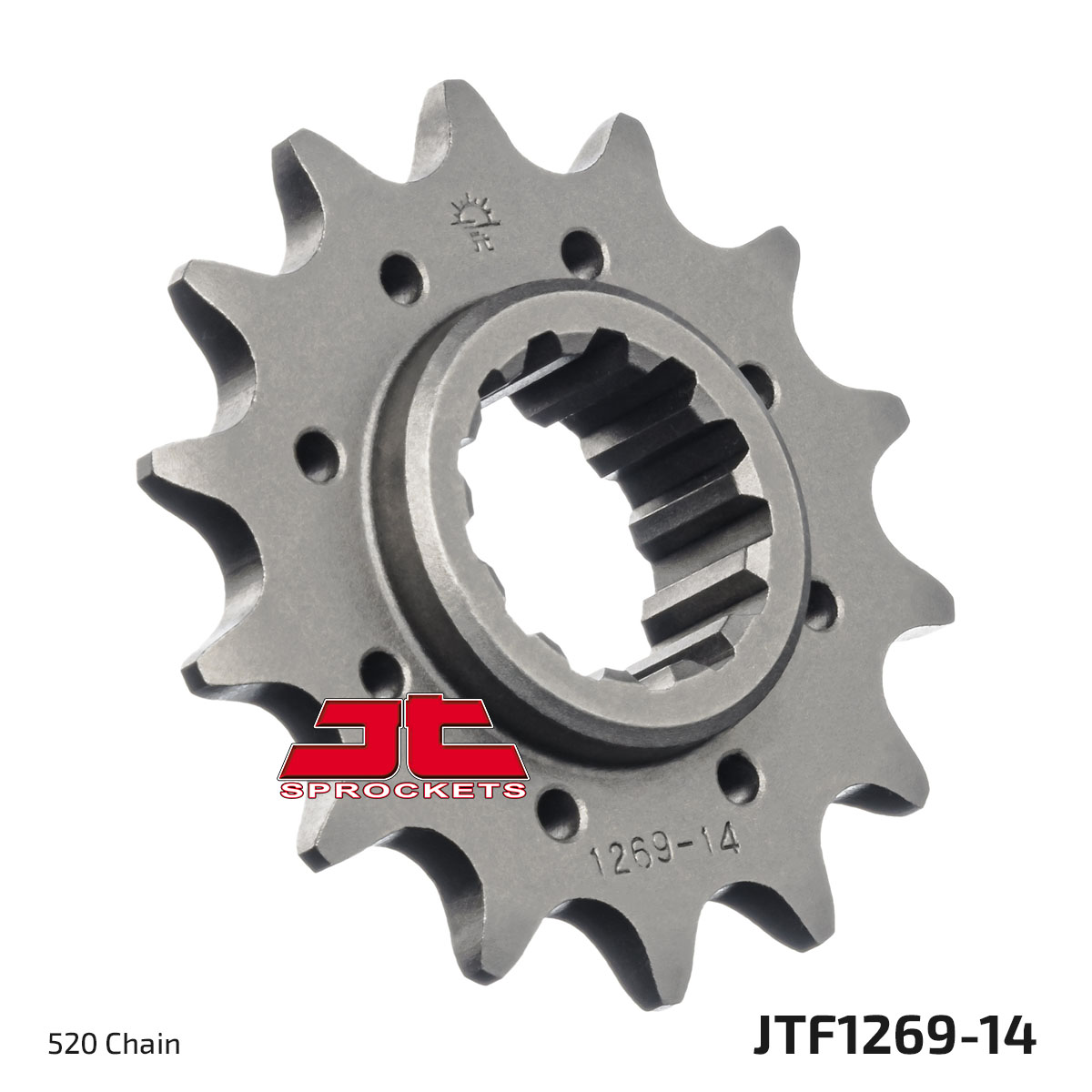 FRONT SPROCKET JTF1269.14 520, CBR, VTR 520 Chain Conversion image 1
