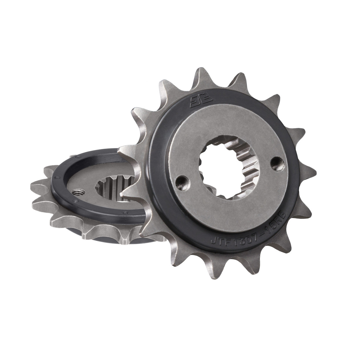 FRONT SPROCKET JTF1307.15RB JT, OE Rubber Cushioned image 1