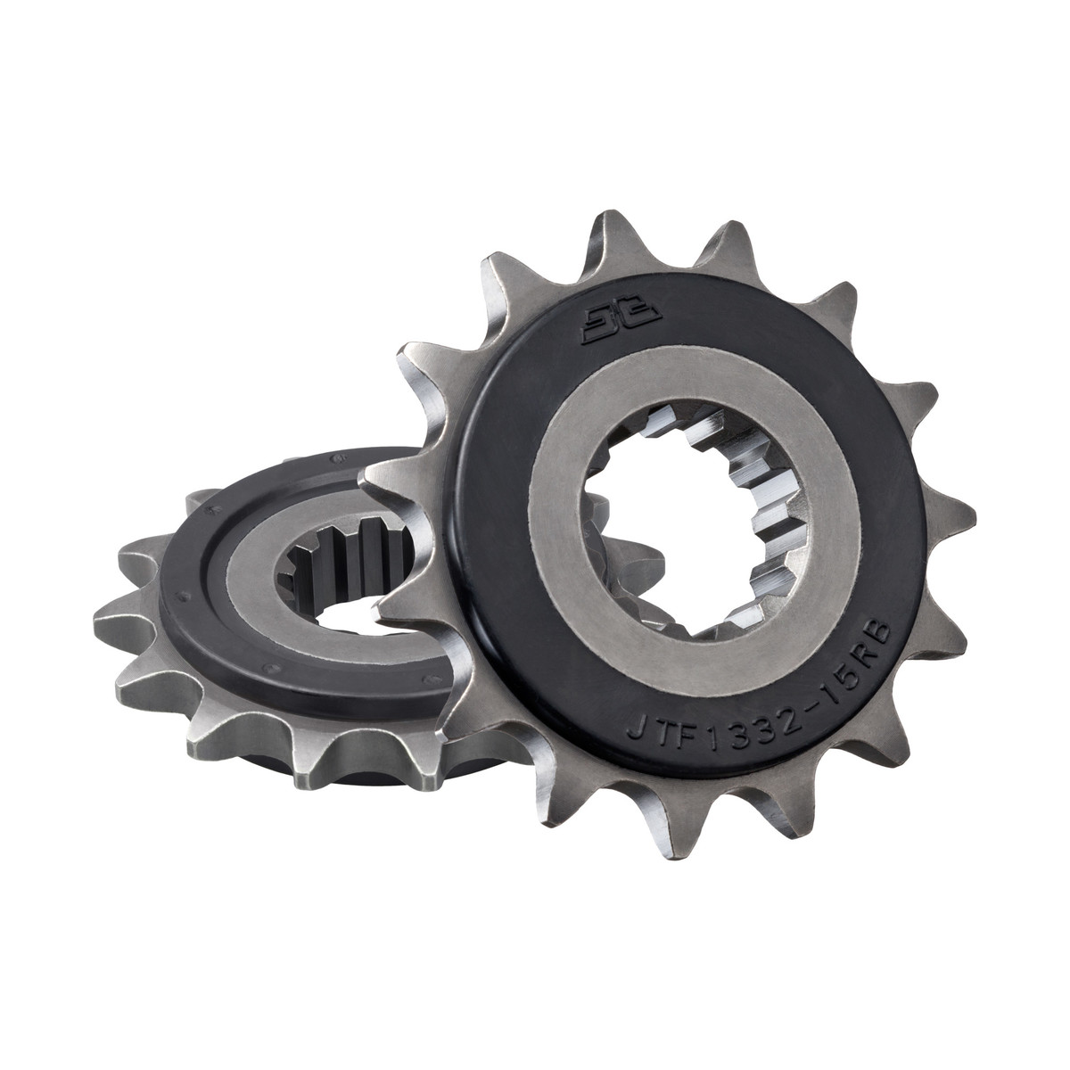 FRONT SPROCKET JTF1332.15RB JT, OE Rubber Cushioned image 1