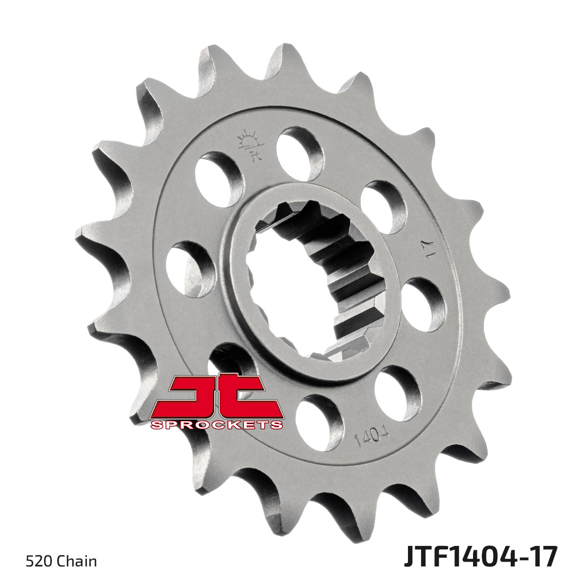 FRONT SPROCKET JTF1404.17 JT, BMW 520 Chain Conversion image 1