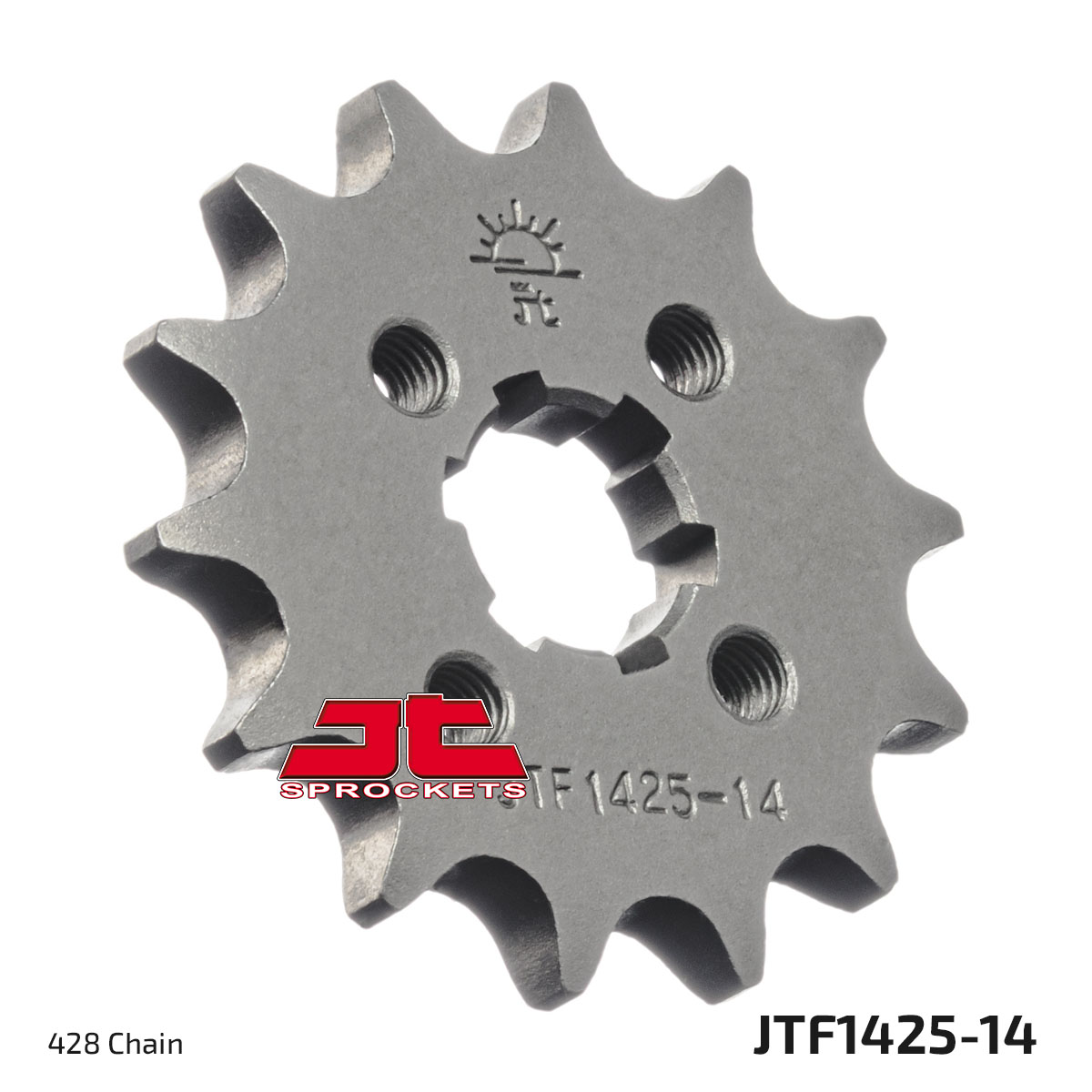 FRONT SPROCKET JTF1425.14, SUZUKI ROAD image 1
