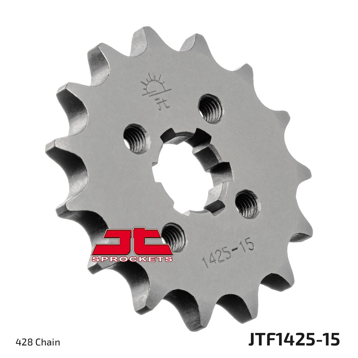 FRONT SPROCKET JTF1425.15, SUZUKI ROAD image 1