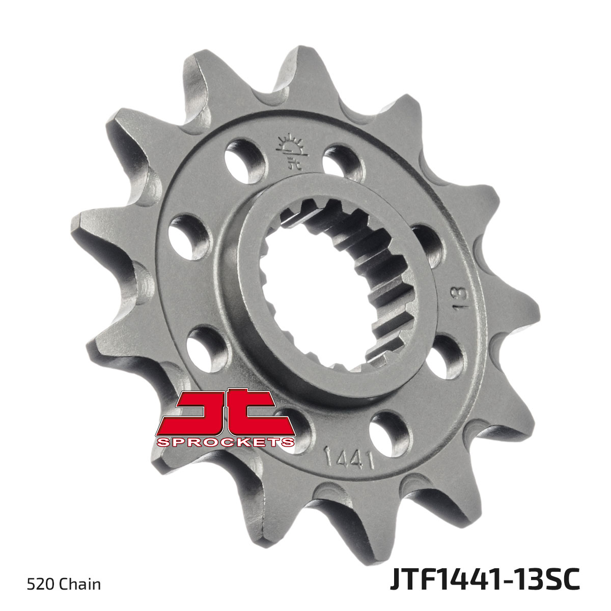 FRONT SPROCKET JTF1441.13SC JT, Self-Cleaning Light image 1