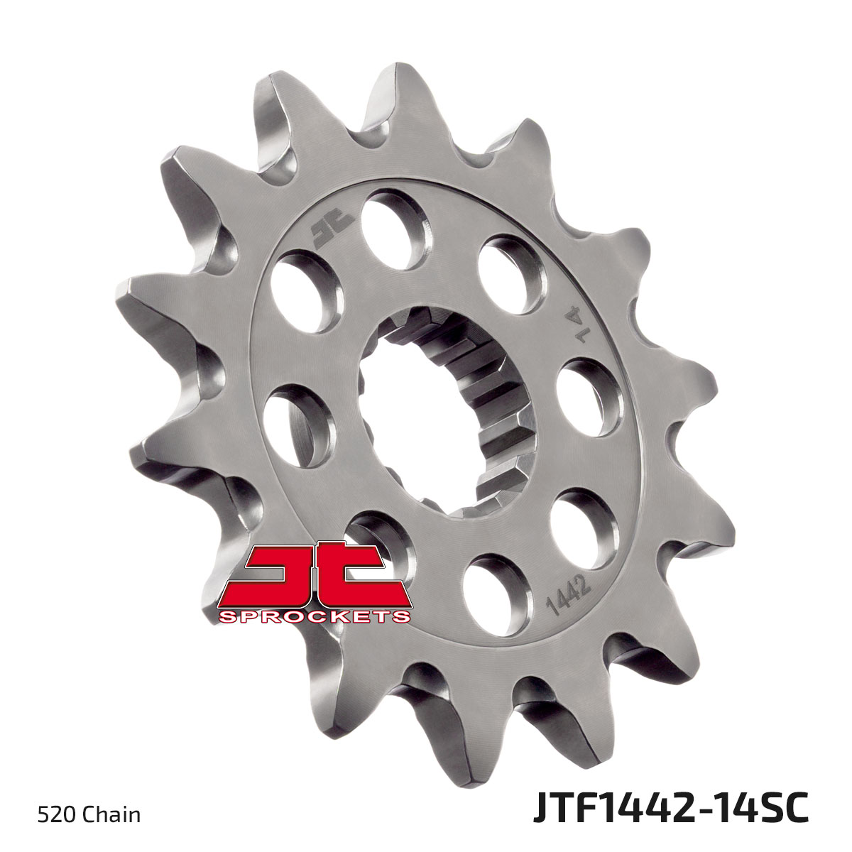 FRONT SPROCKET JTF1442.14SC JT, (Self Cleaning) image 1