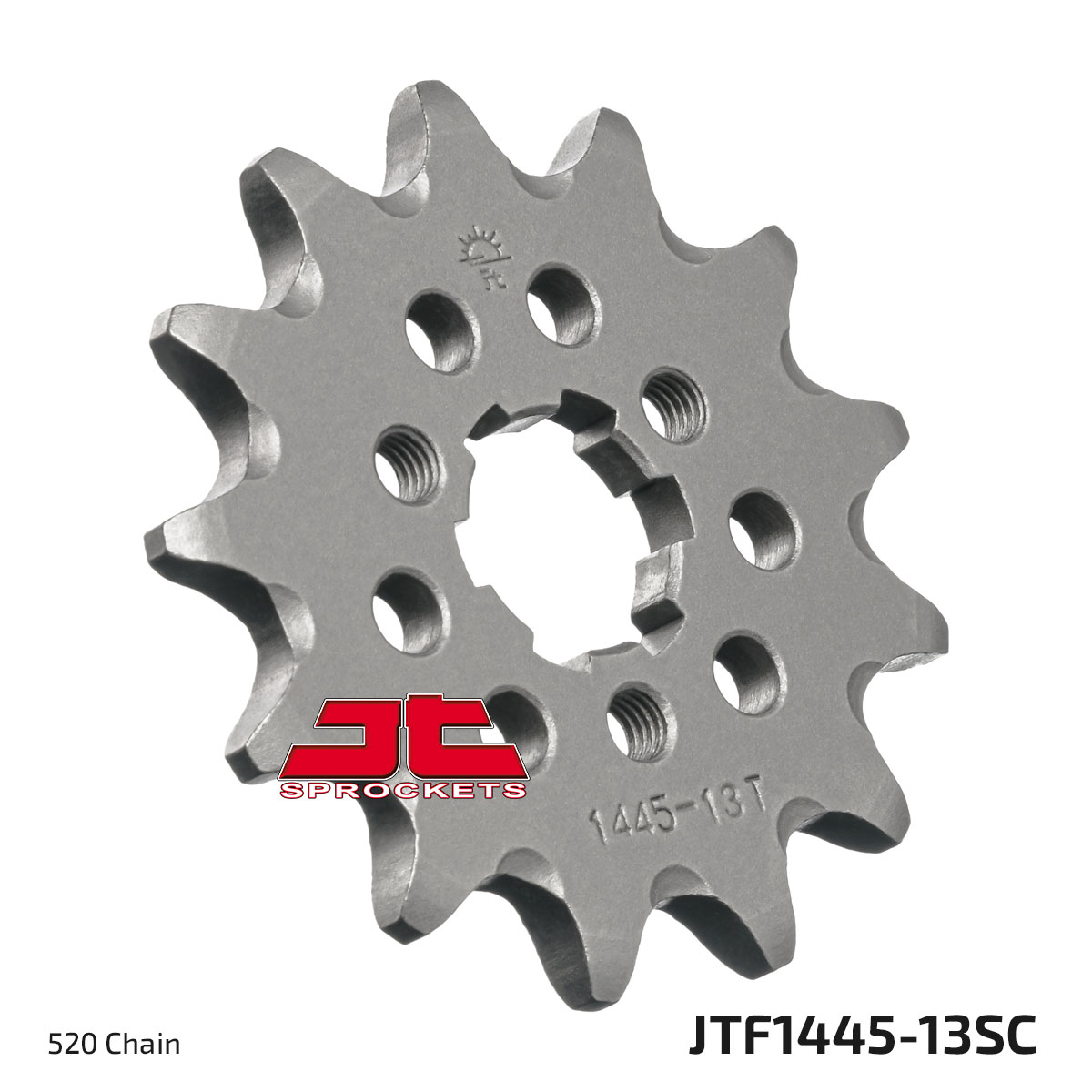 FRONT SPROCKET JTF1445.13SC JT, Self-Cleaning image 1