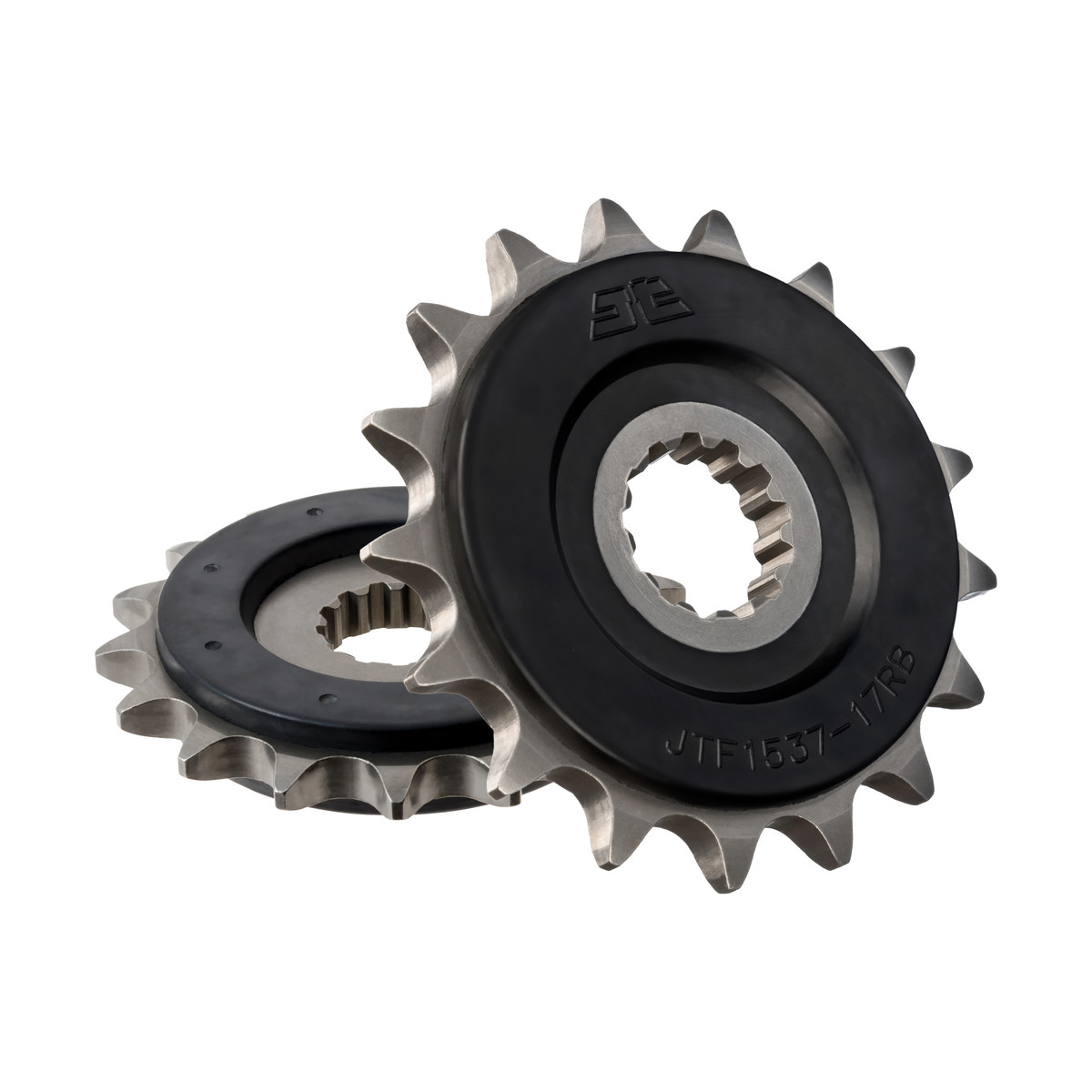FRONT SPROCKET JTF1537.17RB JT, OE Rubber Cushioned image 1