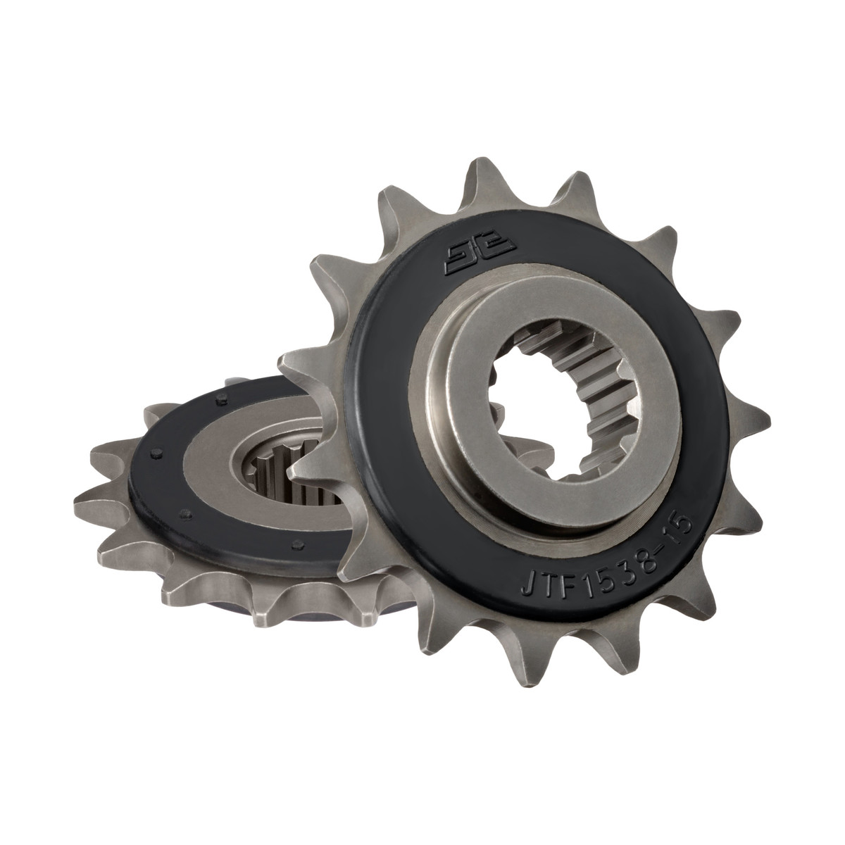 FRONT SPROCKET JTF1538.15RB JT, OE Rubber Cushioned image 1