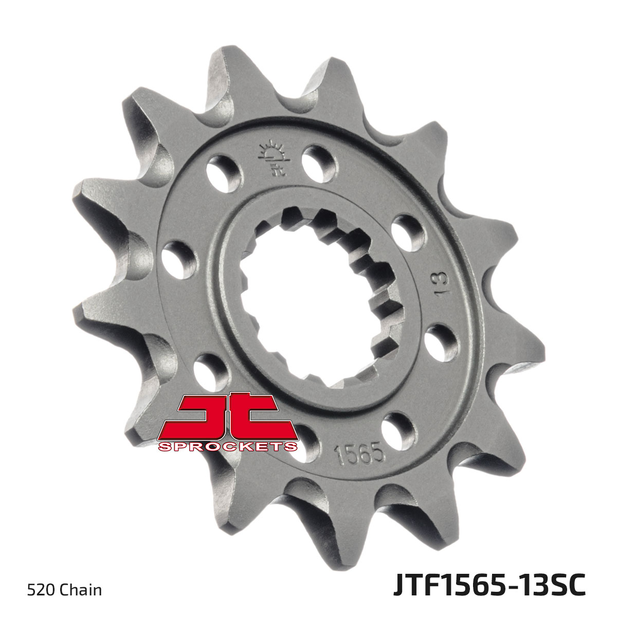 FRONT SPROCKET JTF1565.13SC JT, Lightweight Self-Cleaning, SF1565-13 image 1