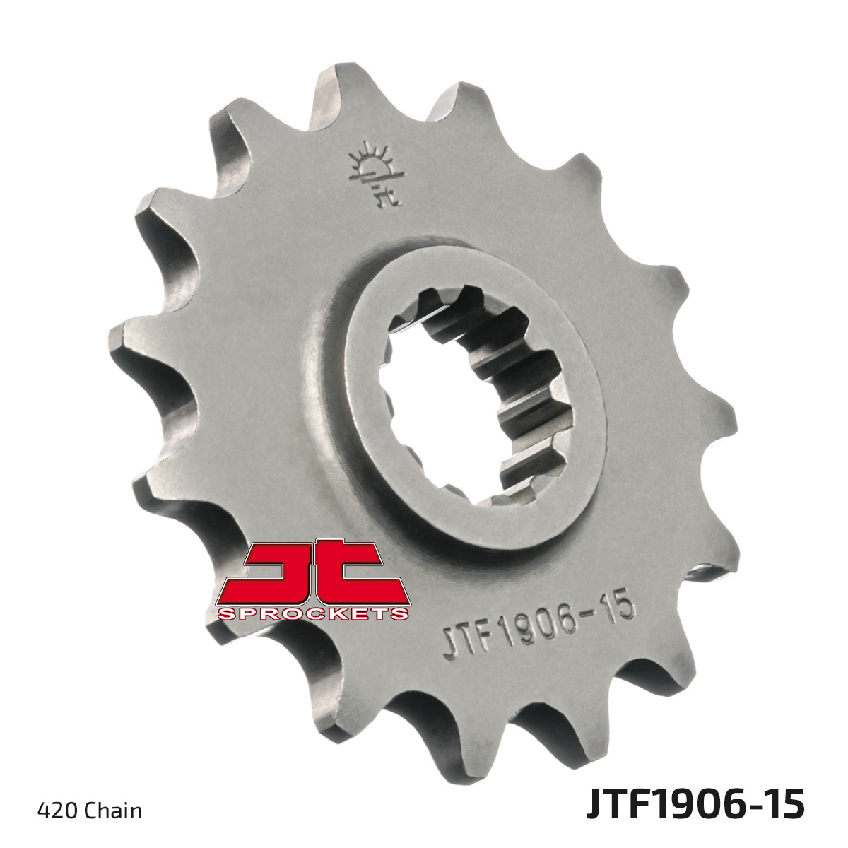 FRONT SPROCKET JTF1906.15 420 SF1906- image 1